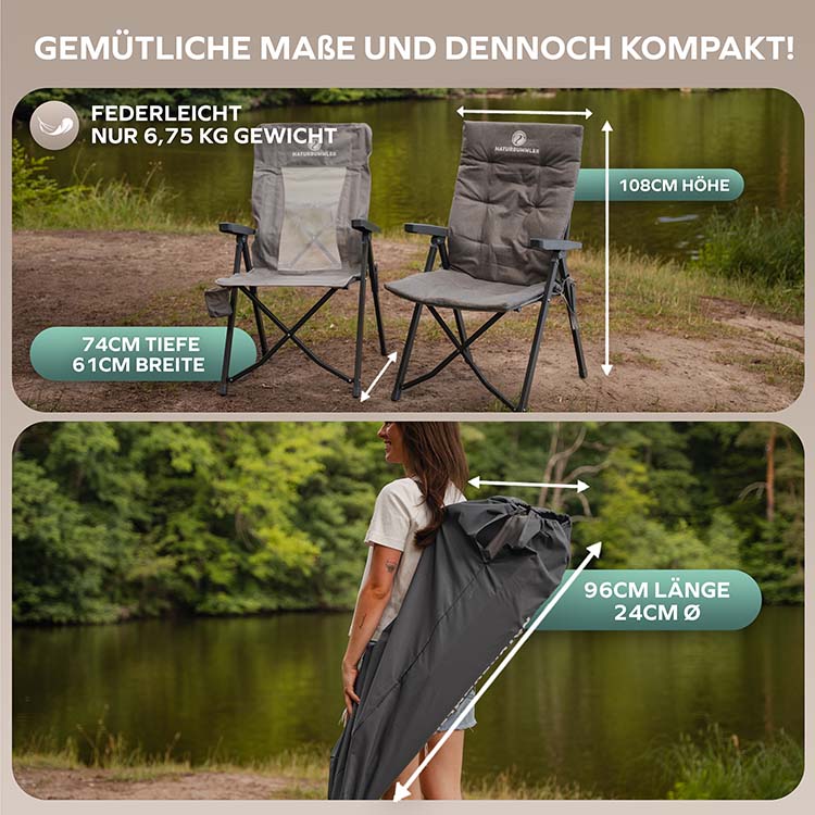 Campingstuhl ErgoFlex Pro