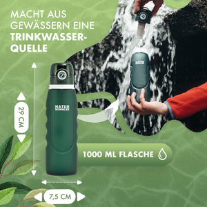 Wasserfilter-Flasche Outdoor