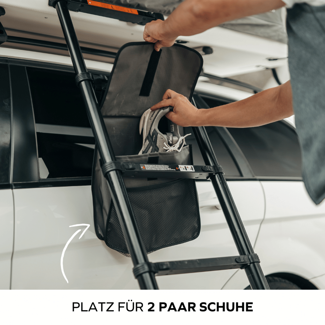 Schuhtasche Dachzelt