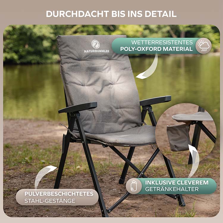 Campingstuhl ErgoFlex Pro