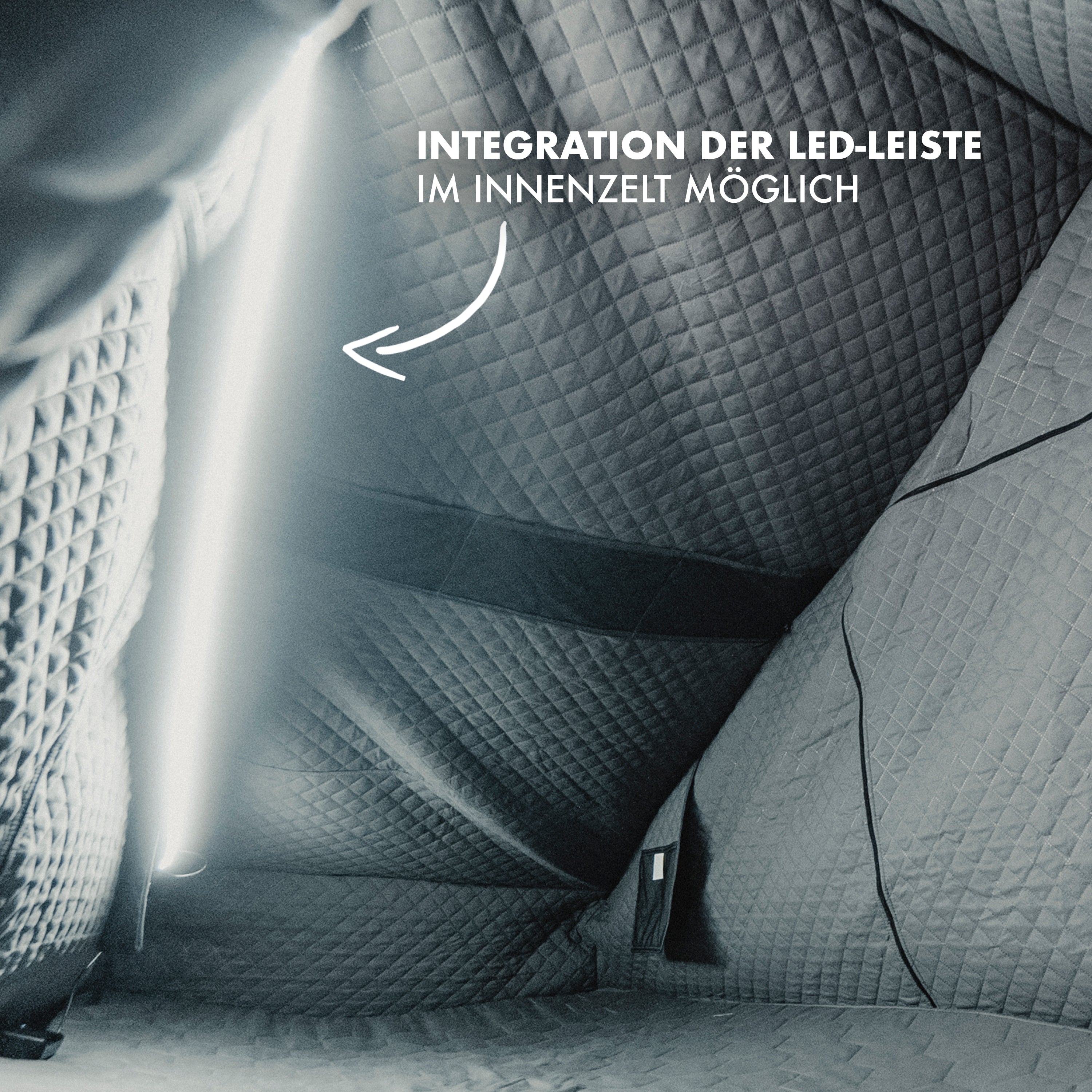 Thermo Innenzelt fürs Dachzelt (Alu-Kraftkiste 2.0)