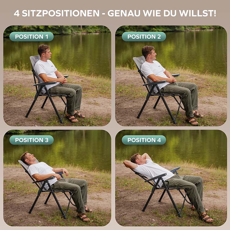 Campingstuhl ErgoFlex Pro