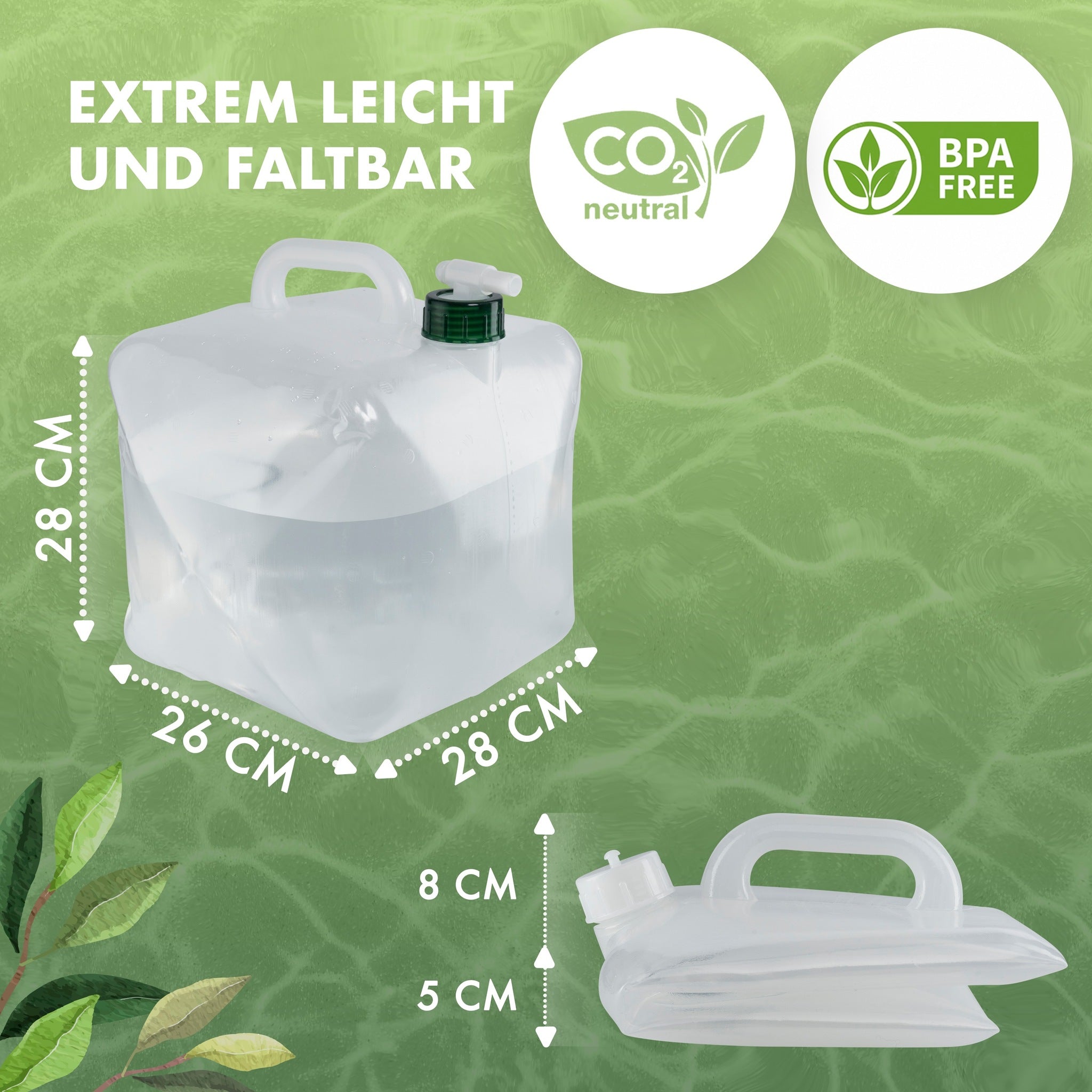 Wasserkanister BPA frei - 4er-Set